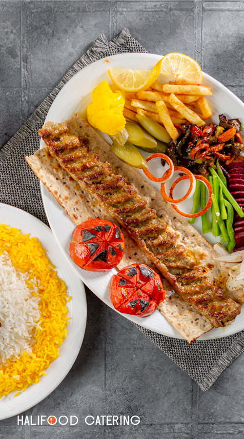چلو کباب کوبیده